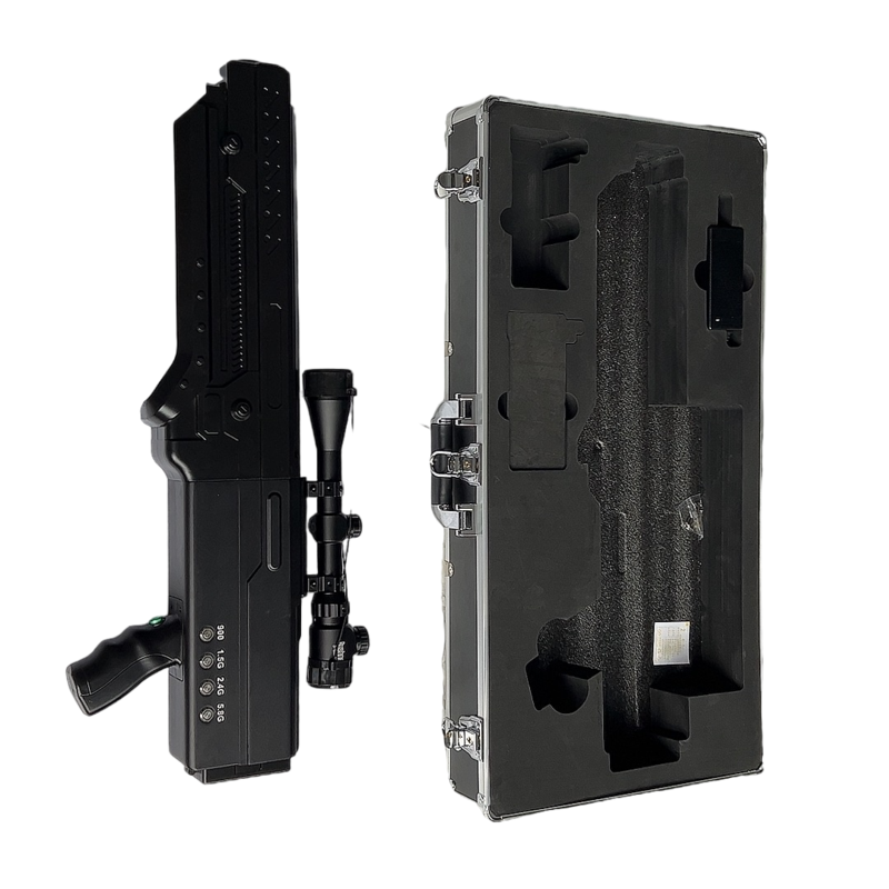  美兰手持便携式枪型低空防御反制四通道A型