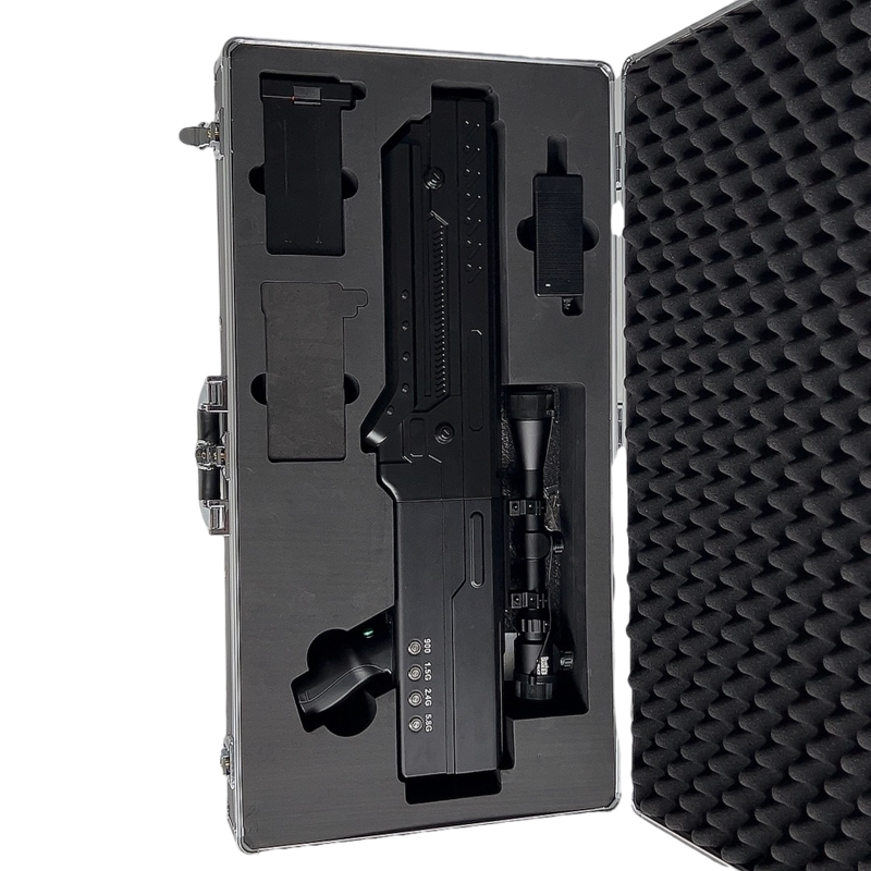  美兰手持便携式枪型低空防御反制四通道B型