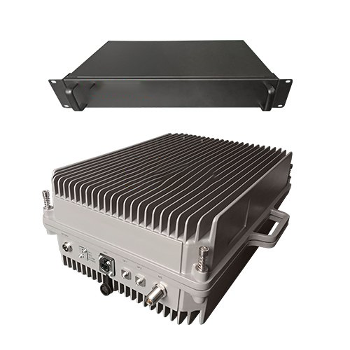  美兰TETRA800数字警用集群数字光纤直放站远近端机